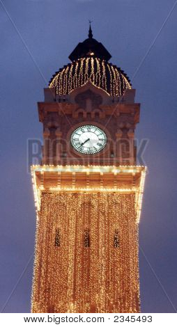 Torre do relógio Sultan Abdul Samad Malásia
