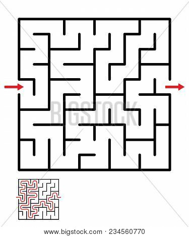 Labyrinth, Maze Conundrum For Kids