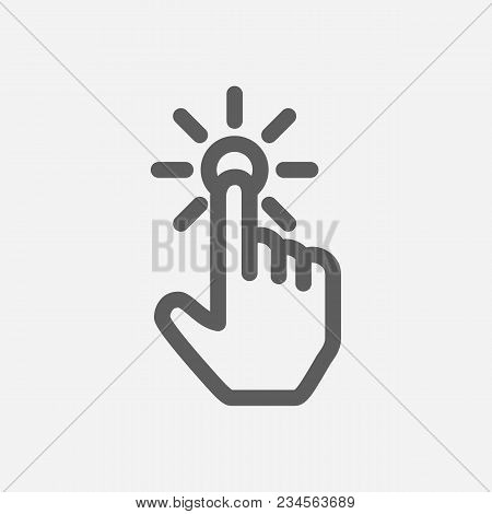 Just Do It Icon Line Symbol. Isolated Vector Illustration Of  Icon Sign Concept For Your Web Site Mo