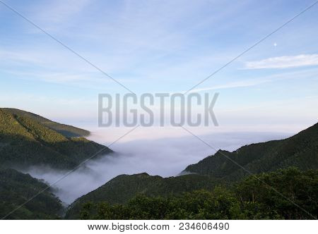 Sea Of Clouds Viewed From Shiretoko Pass