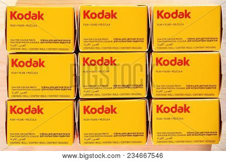 Kodak Films - Analog Photography. Color And Black And White Photography.