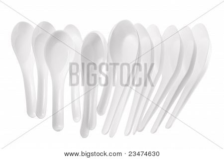 Plast suppe skeer