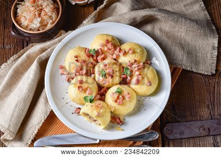 A Fresh And Tasty Pyzy Are A Type Of Polish Dumpling