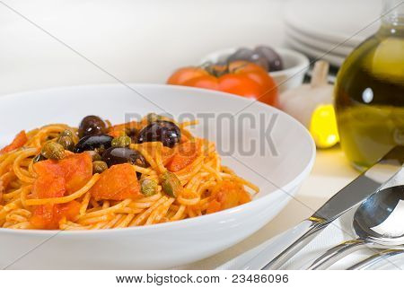 Jak usmażyć krewetki makaron spaghetti