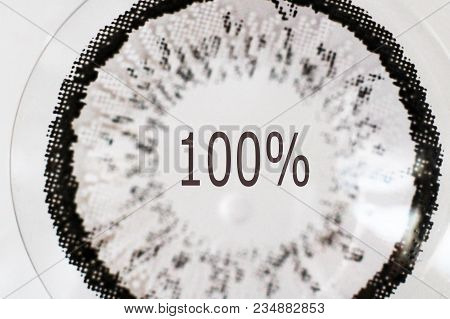 Gray Contact Lenses Very Close