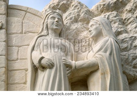 KLENOVNIK, CROATIA - OCTOBER 08: Visitation of the Blessed Virgin Mary, Mary's Way in Klenovnik, Croatia on October 08, 2016.