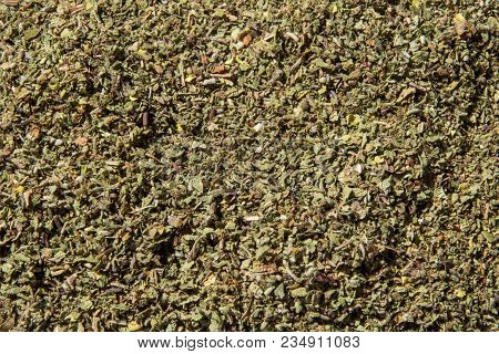 Cistus Incanus - Green, Healthy, Natural, Dried Herb Background
