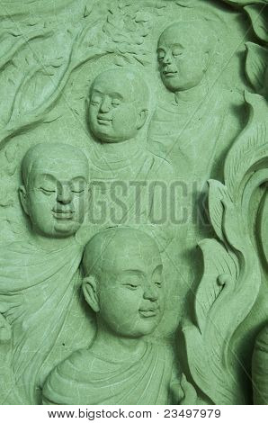 Buddism mnich mír