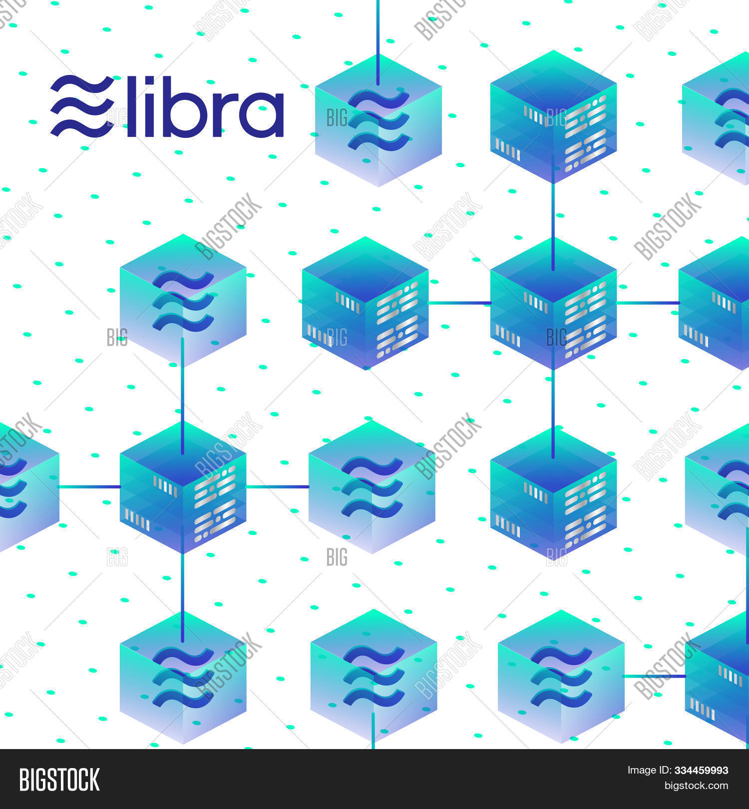 Libra Cryptocurrency Vector & Photo (Free Trial) | Bigstock