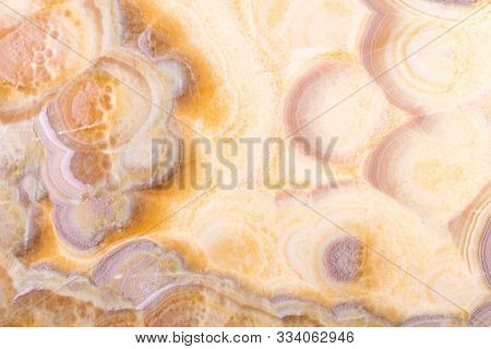Expensive Onice Background In Beautiful Beige Tone For Your Interior. High Quality Texture.