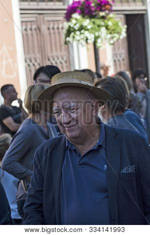 Vrsac, Serbia, September 22, 2019. The Host Of The Feast Celebration Is Actor Ivan Bekjarev.