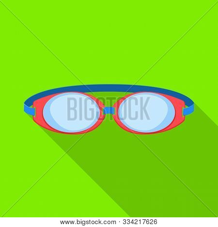Isolated Object Of Glasses And Eyewear Symbol. Graphic Of Glasses And Eyewear Stock Symbol For Web.