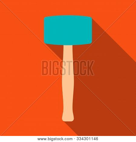 Vector Illustration Of Hammer And Tool Symbol. Graphic Of Hammer And Instrument Vector Icon For Stoc