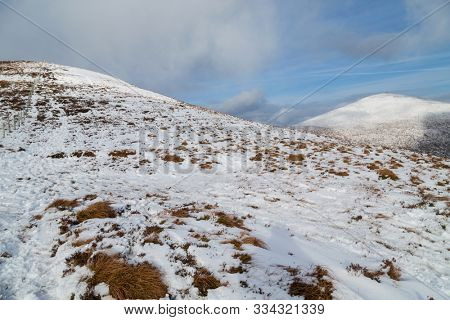 Snow in the the Paps of Anu, Co Kerry, Ireland