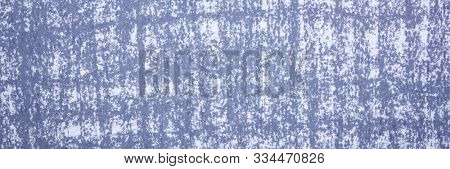 gray and blue pastel crayon on white art canvas background texture, panoramic banner