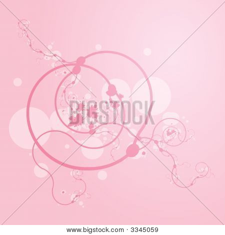 Swirly Floral Grunge