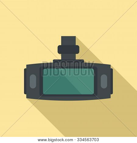 Dvr Tft Screen Icon. Flat Illustration Of Dvr Tft Screen Vector Icon For Web Design