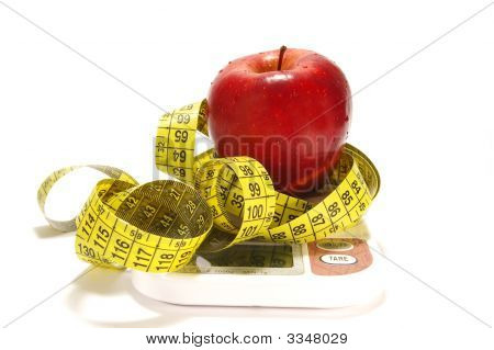 Apple und Maßstab