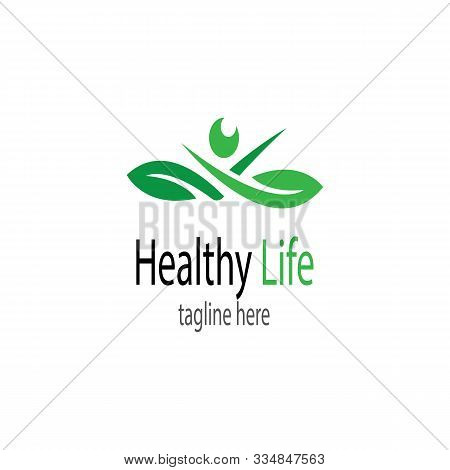 Human Character Logo Sign Illustration Vector Design
