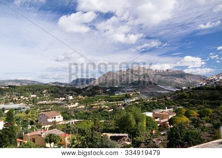 Polop, Valenciana, Spain - Nov 04 2019 View Of Polop