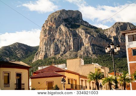 Polop, Valenciana, Spain - Nov 04 2019 Streets Of Polop