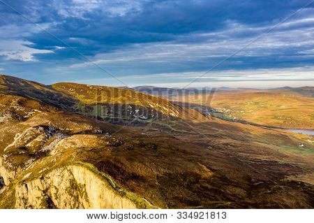 The River Glen And Waterfalls By Carrick In County Donegal - Ireland