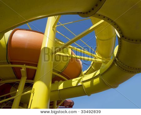 Wasserrutsche