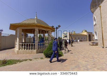 Argun, Chechnya (chechen Republic), Russia, Caucasus - August, 2019: Madrasah In Grozny - School Of