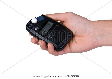 Meter Flash w ręku
