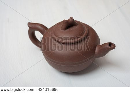 Teapot - Antique Ceramics. Teakettle - Kitchen Utensils
