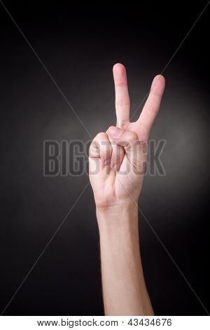 승리 기호