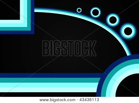 Abstract Wallpaper Blue Lines