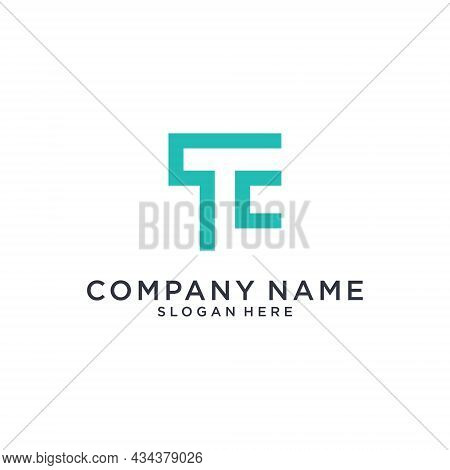 Tc Or Ct Initial Letter Logo Design Concept On White Background.