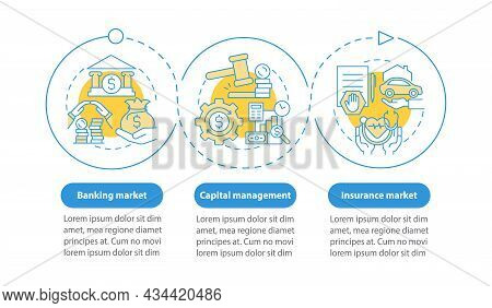 Financial Law Spheres Vector Infographic Template. Money Mangement Presentation Outline Design Eleme