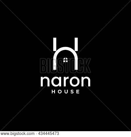 A Unique And Clean Logo About Real Estate And The Letter Nh.
Eps 10, Vector.