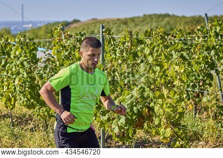 September 26, 2021: Romania, Marcea, Running Competition Edition No. One. Promotion Of Sport At Loca