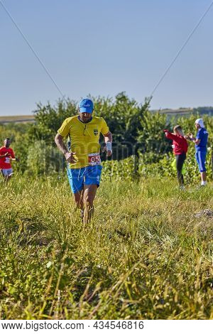 September 26, 2021: Romania, Marcea, Running Competition Edition No. One. Promotion Of Sport At Loca