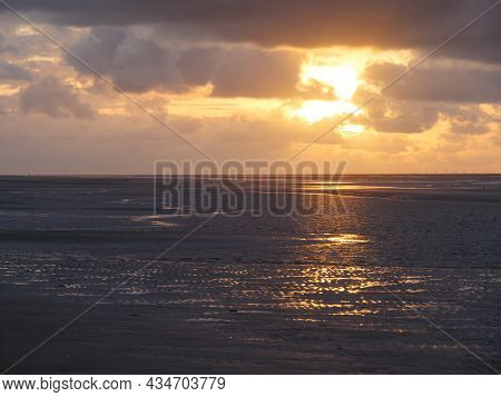 The island of Juist in the german north sea