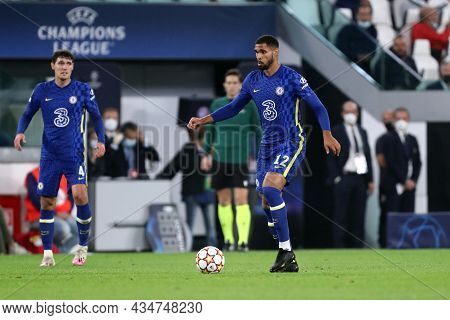 Torino, Italy. 29 September 2021. Ruben Loftus-cheek Of Chelsea Fc  During The  Uefa Champions Leagu