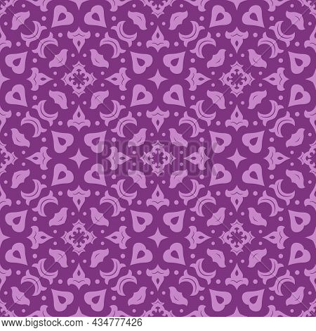 Songket Pattern Background Modern Style. Batik Seamless Ornament Print Ready