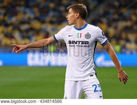 Kyiv, Ukraine - September 28, 2021: Uefa Champions League Game Shakhtar Donetsk V Internazionale. Ni