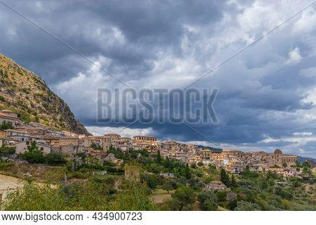 Stilo, old town in Calabria, Italy