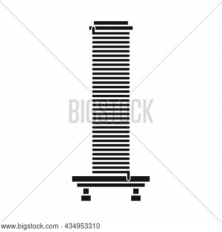 Vector Design Of Coil And Metal Sign. Graphic Of Coil And Spiral Stock Vector Illustration.