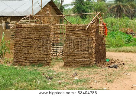 Unfinished Pygmy Hut.