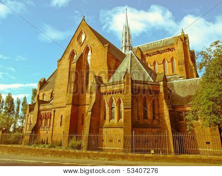 Retro Look Barony Parish Glasgow