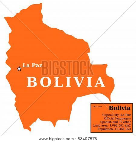 Bolivia map