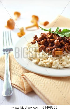 Risotto With Chanterelles