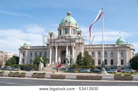 The Serbian Parliament