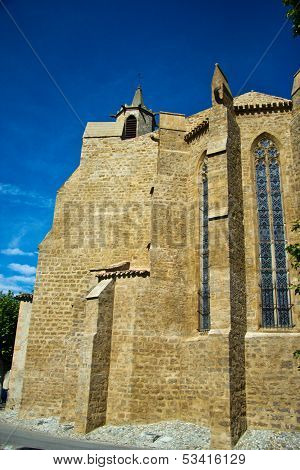 church in imoux, France