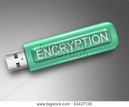 Encryption Concept.